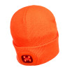 Шапка B028ORR Portwest с 2 LED фонариками, оранжевая